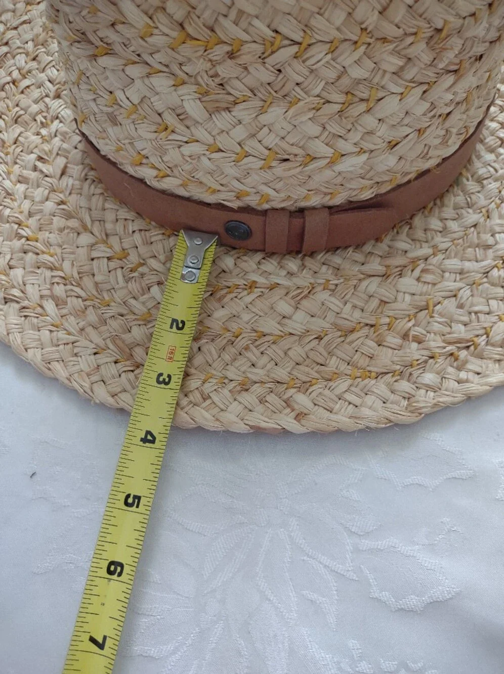 Pistil Braided Raffia Handmade Sun Hat Natural Color